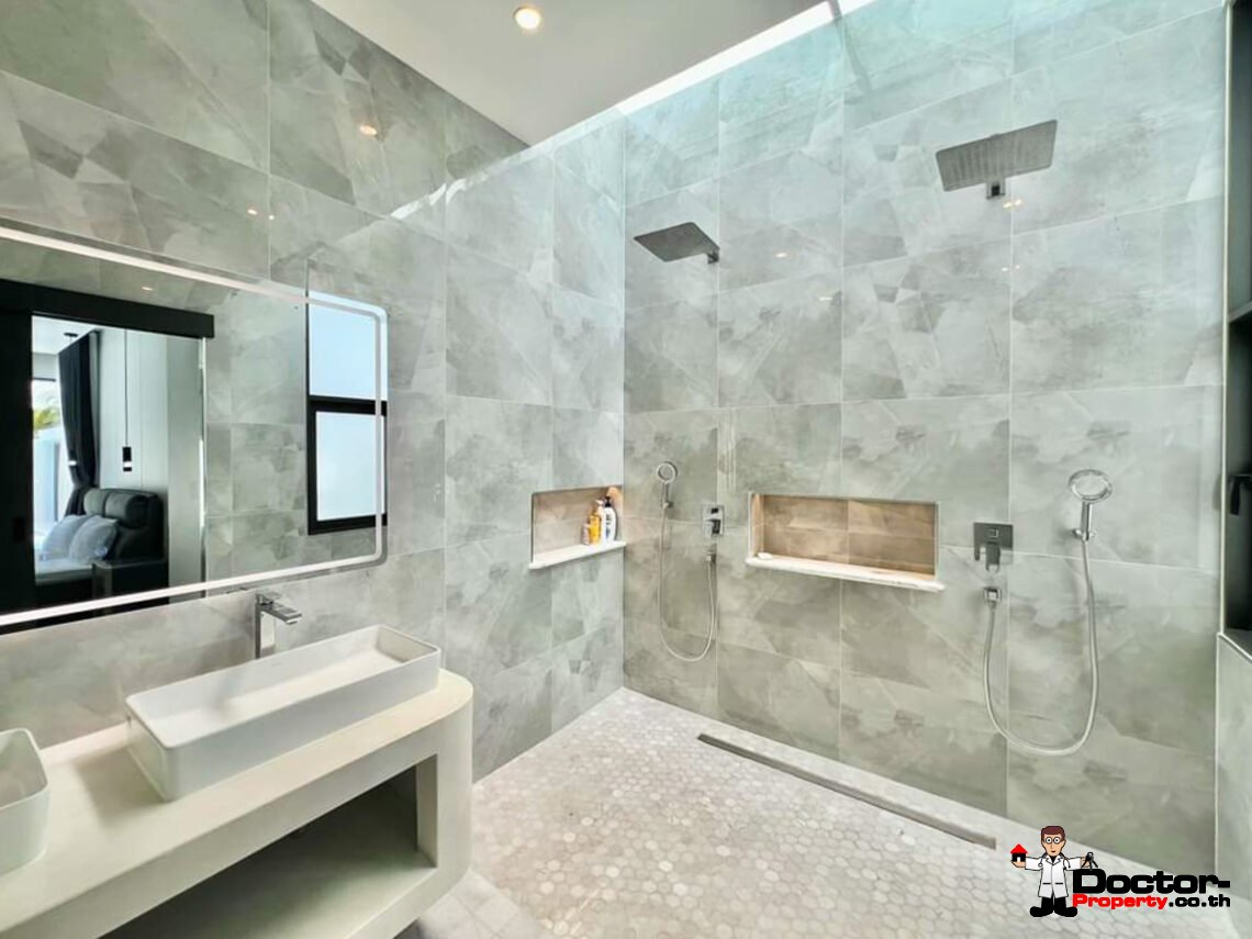 New Modern 4 Bedroom Private Pool Villa in Lamai, Koh Samui – For Sale